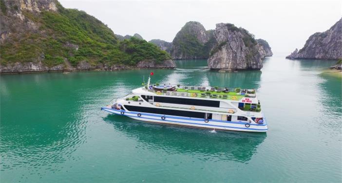 Tour du thuyền Hạ Long 2 ngày 1 đêm: Check-in Du Thuyền 5 Sao & Khách Sạn Paradise Suites Cực Sang Chảnh