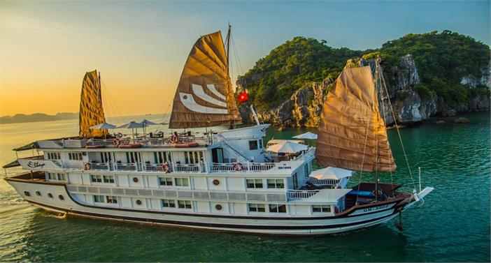 Du thuyền Bhaya Classic Hạ Long, Đặt Tàu Bhaya 4 Sao Giá Tốt